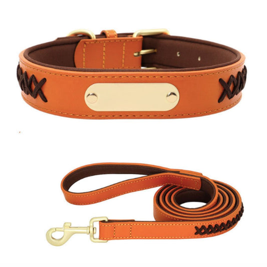 TEXAS COLLAR + LEASH SET